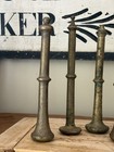 Collection Of 5 Antique Solid Brass Pestles - 8 75  To 9 25  Long