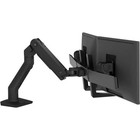 Ergotron 45-476-224 Hx Dual Monitor Desk Arm  matte Black  N r