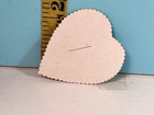 Antique Heart Shaped Small Valentine Loving Greetings Victorian Angels