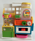 Fisher Price Fun With Food Toddler Play Kitchen Playset Stove Sink Vintage 1986
