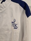 Gordon Ramsay Hell s Kitchen White blue Chefs Jacket - Blue Team Size Medium New