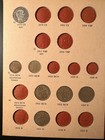 Denmark Sieg Album 1 2 And 1 Krone 1874 To 1977- 40 Coins -many Unc