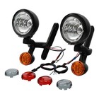 For Harley Street Glide 1994-2023 Us Led Spot Fog Light Turn Signal Assembly Fit