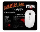 Zombieland Survival Rules Mousepad