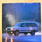1999 Range Rover 4 0 Se White Suv Rain Vintage Print Ad Auto Advert Art 