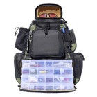 Osage River Ultimate Fishing Backpack Night Fish Light Large Bag W Tackle Boxes