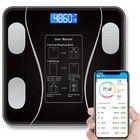 Battery Smart Lcd Display Bluetooth Weight Body Fat Scale Bmi Bathroom Scale
