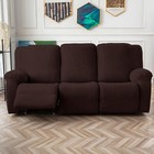 Waterproof Non-slip Leaf Jacquard Stretch Recliner Sofa Cover Protection