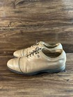 Footjoy    icon Black    Tan Leather Cap Toe Golf Shoes Mens Size 11m 52075