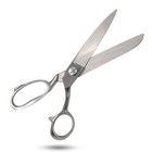 12  Professional Tailor Scissors Heavy Duty Stainless Steel Fabric Shears Sewing