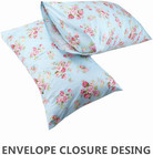 Cotton Pillow Cases Standard Size Set Of 2  Flower Printed Queen Pillowcases  Pr