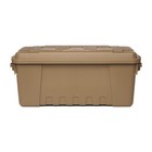 Plano Sportsman s Trunk  Desert Tan  17-gallon Lockable Storage Box