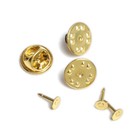 Diy Brooch Pin Findings Replacement Blank Pin Brooch Clasps Tie Tack Pin Backers