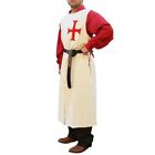 Medieval Templar Cloak   Tunic Crusader Knights Clothing Renaissance Costume Sca
