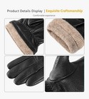Genuine Leather Gloves For Men Size Medium