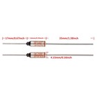 Bojack Sf139e Sefuse 10a 250v Thermal Fuses 142 Degrees Sf139e  Transparent