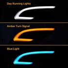 For 2018-2020 Toyota Camry Se Xse Led Fog Lights Bumper Lamps With Drl And Bulbs