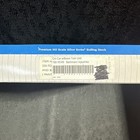 Ho Scale Bachmann Silver Series 16149 Unlettered 250-ton Crane Car   Boom Tender