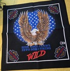 Lot Of 6 Vintage Harley Davidson Bandanas