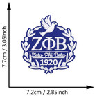 Zeta Phi Beta - Sorority - 1920 With Dove - Embroidered Iron-on Patch