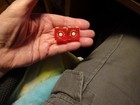 Antique Hotel Casino Dice  sahara Las Vegas  Nice Pair