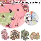 Forest Party 3d Cabin Scene Diy Sticker Landscape Sticker Stacking Pasting I9a3