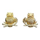 Vintage Owls Two-piece Interlocking 1975 Mimi Di N Belt Buckle Htf