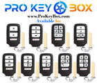 2 New Replacement Proxy Remote Key Fob   Programmer For Select Honda Vehicles