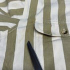 Vintage Levi s Men Long Sleeve Button Shirt Top Size Medium Stripes D062 -16