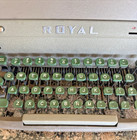 1958 Royal Fp Standard Typewriter Serial 45   5084406 Fully Working Keys Vintage