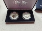 2024 Morgan And Peace Silver Dollar Two-coin Reverse Mint Proof Set 24xs