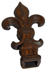 Fleur De Lis Finial Cast Iron Spear Finial Ornamental Fence Topper Fencing 4 5 