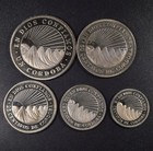 1972 Nicaragua Five Coin Set  proof 