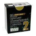 Gc Fuji Lc 2 Light Cure Gold Label Restorative Glass Ionomer Dental Mini Pack