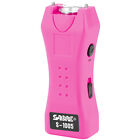 Sabre Stun Gun Mini With Flashlight   Holster Finish W 120-lumen Led Light Pink