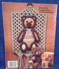 Vintage 1985 Country Calico Macrame Plaid 7846 Wall Art Craft Booklet 10 Project