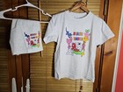 Vintage 90s Beanie Babies 2 Pc Outfit Set Shorts Tee Kids Youth Xl Character 