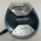 Philips Jogproof Portable Cd Player 45 Esp Silver Blue Ax5111 17 Tested Working