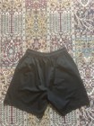 Eric Emanuel Mesh Basketball Shorts Black Lightning Bolt Graphic Size M