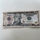 A Genuine 1996  100   A Genuine 2017  10 Dollar Bill Star Note  