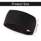 Yolev 4 Pcs Unisex Chef Hats Adjustable Kitchen Cooking Caps One Size  Black 