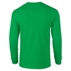 Vintage Bnsf T-shirt Retro Railroad Train Yellow Irish Green Long Sleeve Shirt