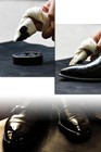 Saphir Noir Wax For Mirror Polishing Beeswax Polish Shoe Polish High Shine Black