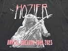 Hozier 2023 Unreal Unearth Tour Men s Black T-shirt - Large