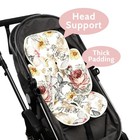Floral Baby Car Seat Head And Body Support 2-in-1 Reversible Carseat Insert s   