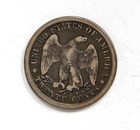 1875-cc Silver Seated Liberty Twenty Cent