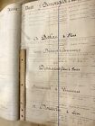 Xl Antique French Ledger - 16 X 10 75 In - Antique Junk Journal Ephemera