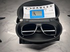 Oakly Holbrook Polarized Black Lens silver Logo matte Black Frame