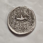 Roman Silver Coin Mark Antony  32-31bc Denarius Leg Xi