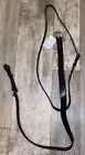 New Standing Martingale Pony Size Dark Brown Leather